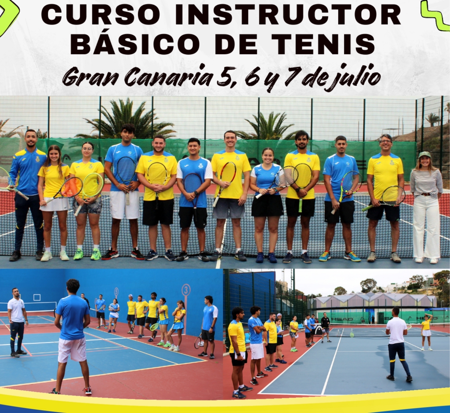 CURSO INSTRUCTOR BÁSICO DE TENIS