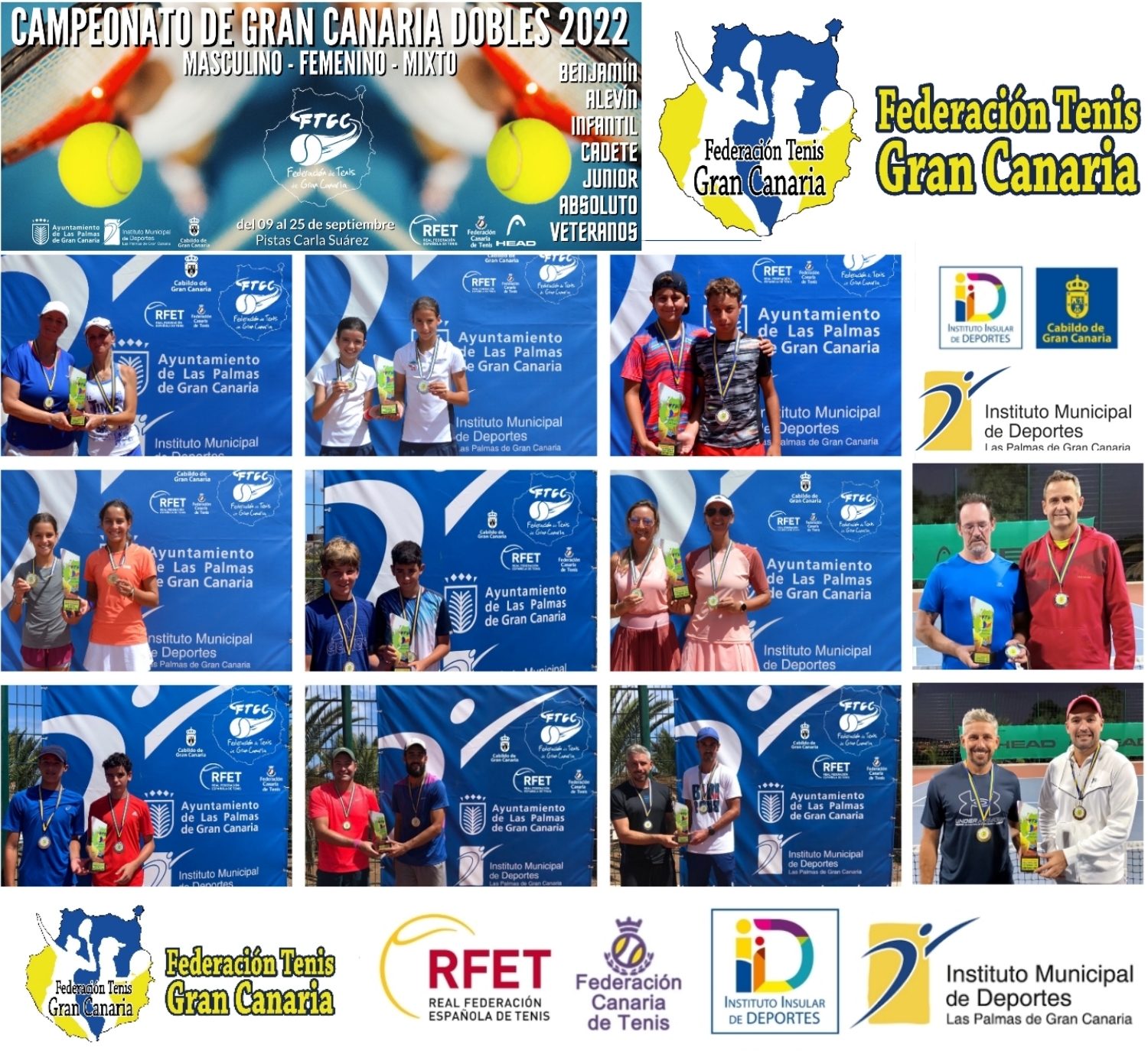 CAMPEONATO DE GRAN CANARIA DOBLES